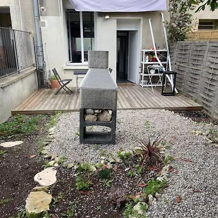 Apartament Appartement+ Jardin Centre Caen